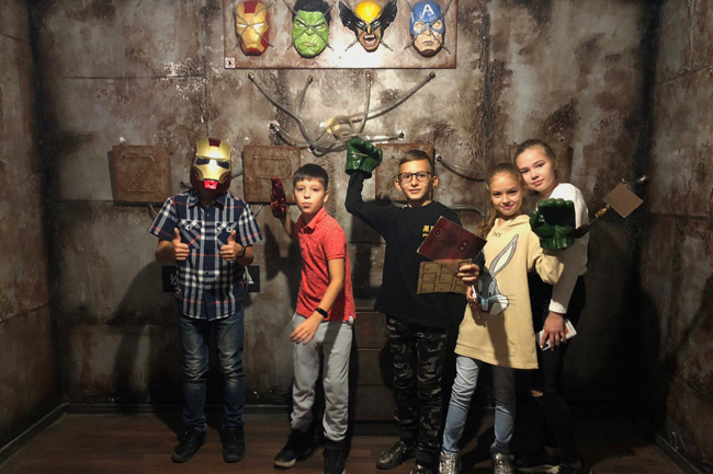 Квест «Супергерои - kids» в Ростове-на-Дону